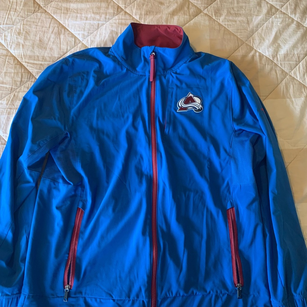 Colorado Avalanche Men’s Fanatics Authentic Pro Rink Coaches Full-Zip Jacket